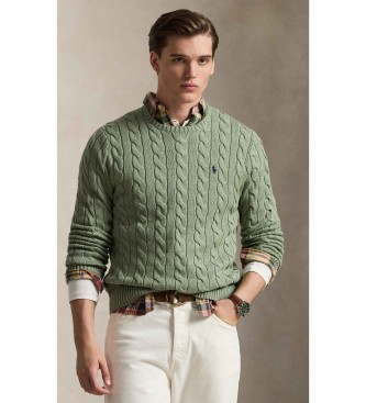 Polo Ralph Lauren Jersey de algod�n en punto de ochos verde