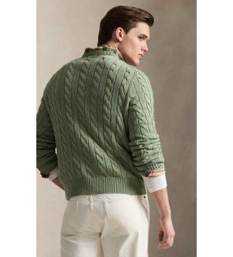Polo Ralph Lauren Jersey de algod�n en punto de ochos verde