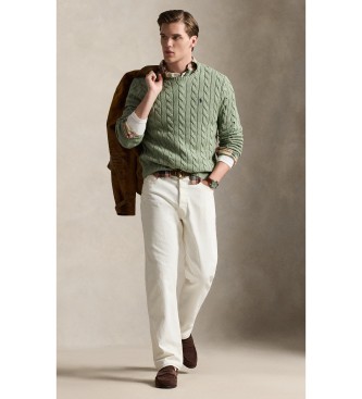 Polo Ralph Lauren Jersey de algod�n en punto de ochos verde
