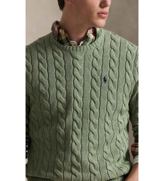 Polo Ralph Lauren Jersey de algod�n en punto de ochos verde