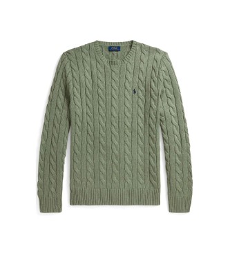 Polo Ralph Lauren Jersey de algod�n en punto de ochos verde