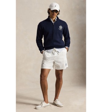 Polo Ralph Lauren Pull en coton Relaxed Fit marine