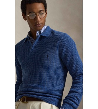 Polo Ralph Lauren Pulover iz bombaža in volne s polo ovratnikom