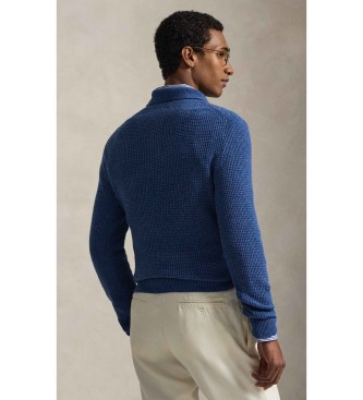 Polo Ralph Lauren Pulover iz bombaža in volne s polo ovratnikom