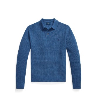 Polo Ralph Lauren Pulover iz bombaža in volne s polo ovratnikom