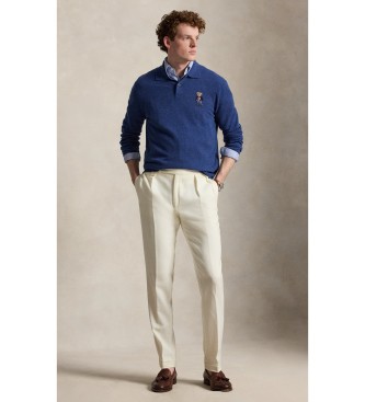 Polo Ralph Lauren Jersey de cachemira con Polo Bear marino