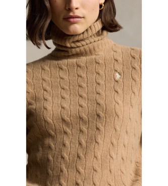 Polo Ralph Lauren Beige kasjmier en wollen trui