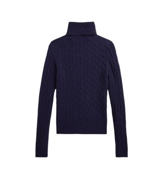 Polo Ralph Lauren Kasjmier- en wollen trui in marineblauw