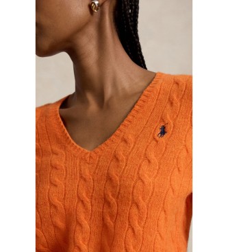 Polo Ralph Lauren Oran?na majica iz ka?mirja in volne