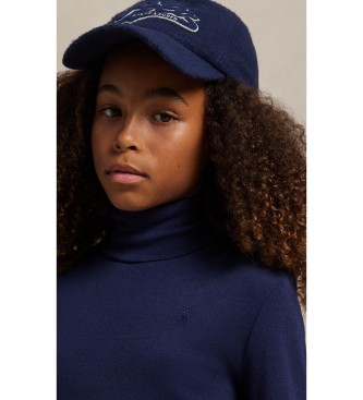 Polo Ralph Lauren Pull à col roulé en coton marine