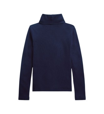 Polo Ralph Lauren Pull à col roulé en coton marine