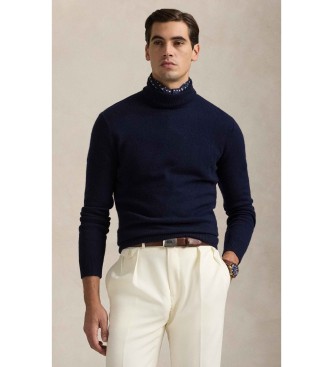 Polo Ralph Lauren Trui van marinewol en katoen