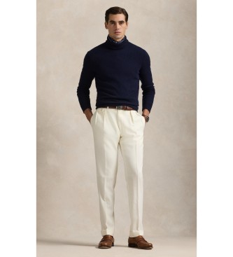 Polo Ralph Lauren Trui van marinewol en katoen