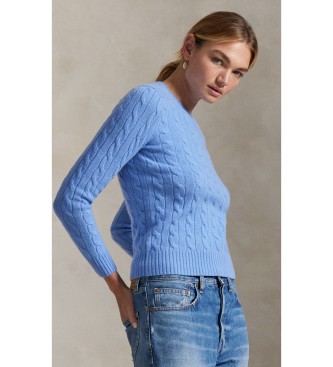 Polo Ralph Lauren Trui van wol en kasjmier blauw