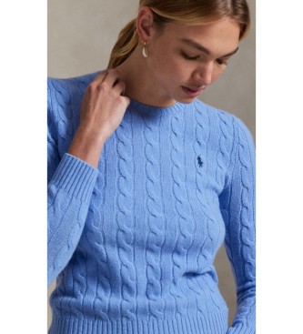 Polo Ralph Lauren Trui van wol en kasjmier blauw