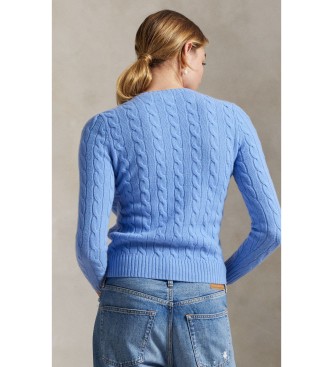 Polo Ralph Lauren Trui van wol en kasjmier blauw