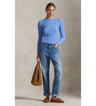 Polo Ralph Lauren Trui van wol en kasjmier blauw