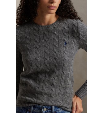 Polo Ralph Lauren Grijs trui van wol en kasjmier