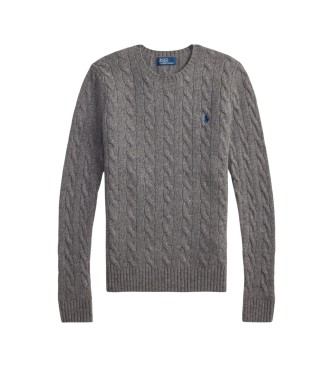 Polo Ralph Lauren Grijs trui van wol en kasjmier