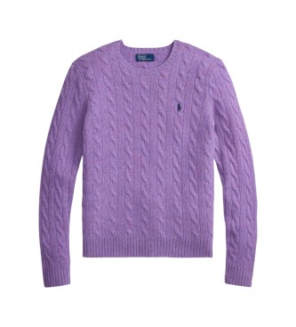 Polo Ralph Lauren Camisola de lã e caxemira lilás