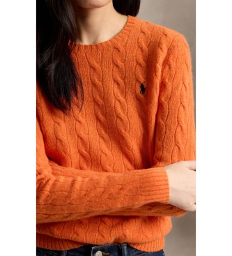 Polo Ralph Lauren Oran?na majica iz volne in ka?mirja