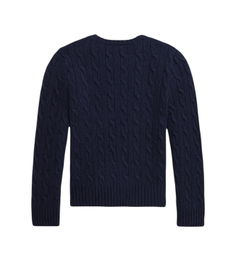 Polo Ralph Lauren Pull en laine et cachemire marine