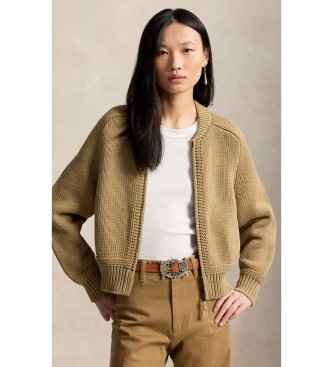 Polo Ralph Lauren Pull en mélange de coton beige