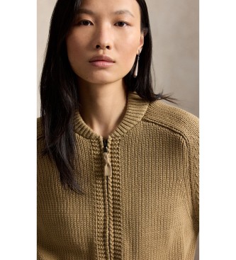 Polo Ralph Lauren Pull en mélange de coton beige