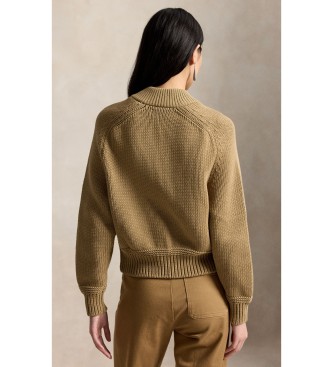 Polo Ralph Lauren Pull en mélange de coton beige