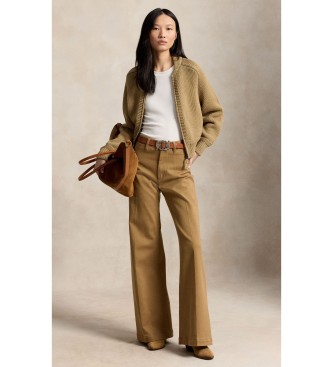 Polo Ralph Lauren Pull en mélange de coton beige