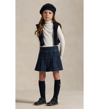 Polo Ralph Lauren Jersey côtelé en modal et coton blanc cassé
