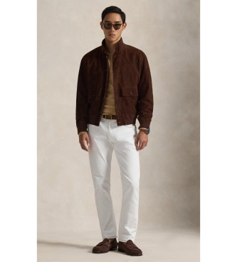 Polo Ralph Lauren Jersey de punto de piqu� de algod�n marr�n