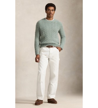 Polo Ralph Lauren Gebreide trui met groene patch