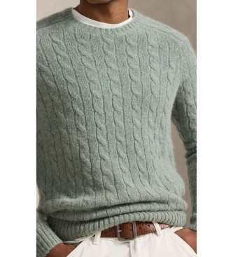 Polo Ralph Lauren Gebreide trui met groene patch