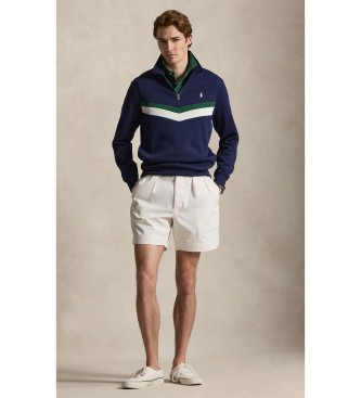 Polo Ralph Lauren Jersey s potiskom s kratkimi rokavi mornarsko modre barve