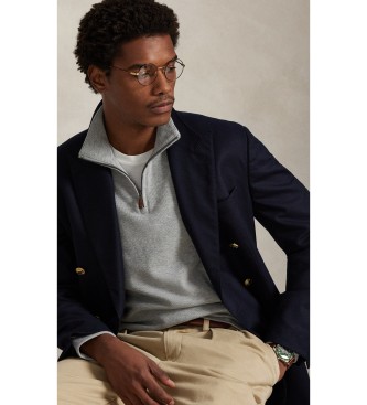 Polo Ralph Lauren Jersey Estate-Rib con zip corta