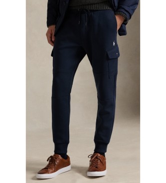 Polo Ralph Lauren Marine dubbel gebreide cargo joggers