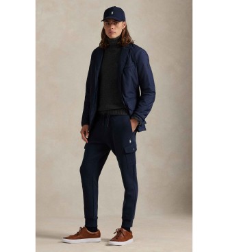 Polo Ralph Lauren Marine dubbel gebreide cargo joggers