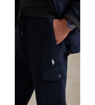 Polo Ralph Lauren Marine dubbel gebreide cargo joggers