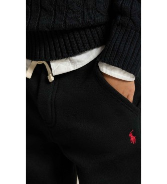 Polo Ralph Lauren Zwarte fleece joggers