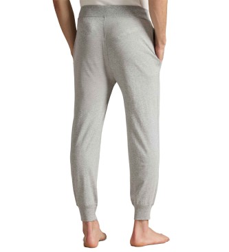 Polo Ralph Lauren Grijze gebreide katoenen pyjamajoggers