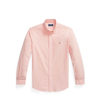 Polo Ralph Lauren Het iconische koraalkleurige oxford overhemd