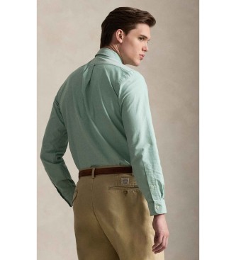 Polo Ralph Lauren Het iconische groene oxford overhemd