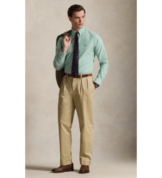 Polo Ralph Lauren Het iconische groene oxford overhemd