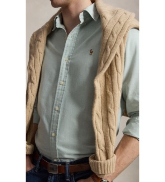 Polo Ralph Lauren Das ikonische hellgrüne Oxford-Hemd