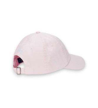Polo Ralph Lauren A icónica boné de algodão rosa chinês