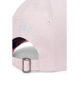 Polo Ralph Lauren A icónica boné de algodão rosa chinês