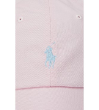 Polo Ralph Lauren A icónica boné de algodão rosa chinês