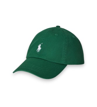 Polo Ralph Lauren A icónica boné chinês de algodão verde