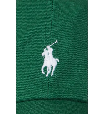 Polo Ralph Lauren A icónica boné chinês de algodão verde